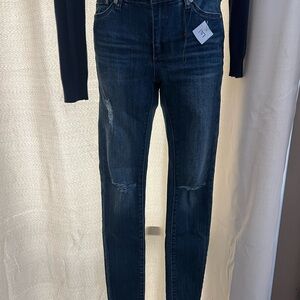 AG Adriano Goldschmied Kid's Deep Indigo Skinny Jeans